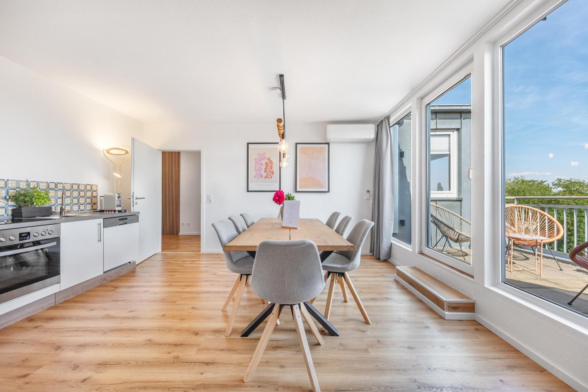 Mango Living I Stadtoase I Modern I 3 Schlafzimmer I 95 Qm I 9 Personen Mönchengladbach Værelse billede